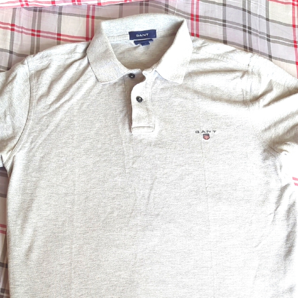 Gant Apparel Mens Original Slim Pique Ss Rugger
